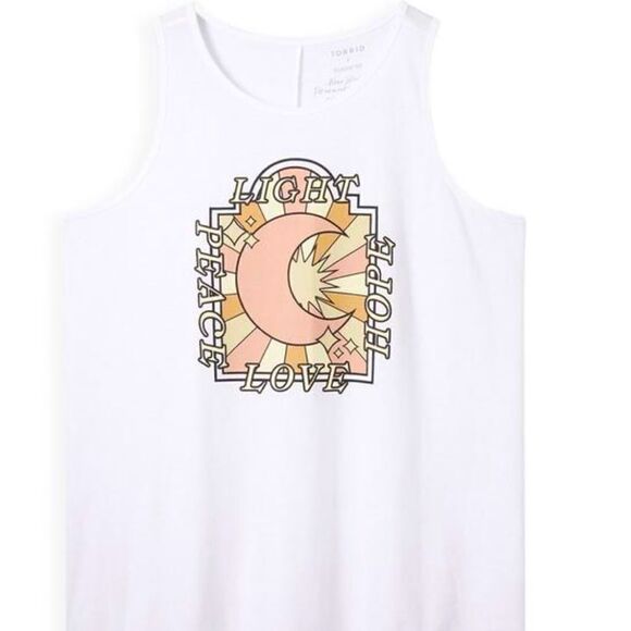 TORRID EVERYDAY SIGNATURE JERSEY CREW NECK TANK - Picture 1 of 6